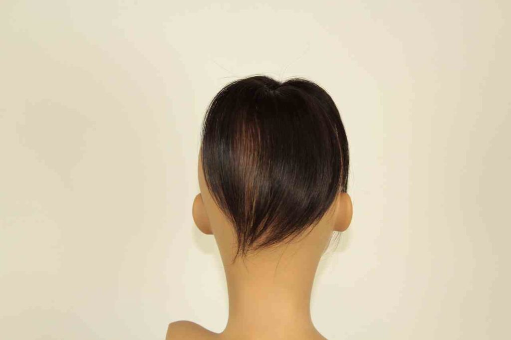 TP1 人毛ヘアピース分け目用